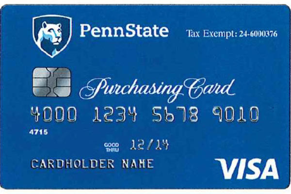 Purchasing card image